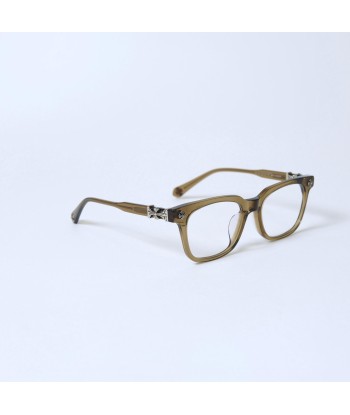 Metallic rose-colored...