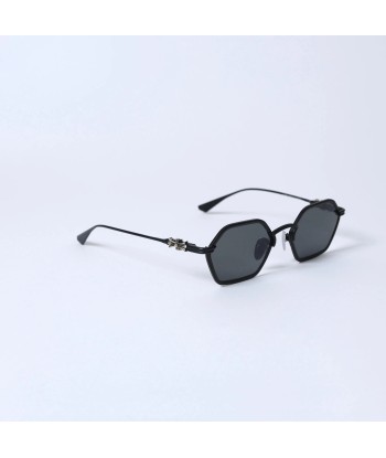 Black octagonal sunglasses